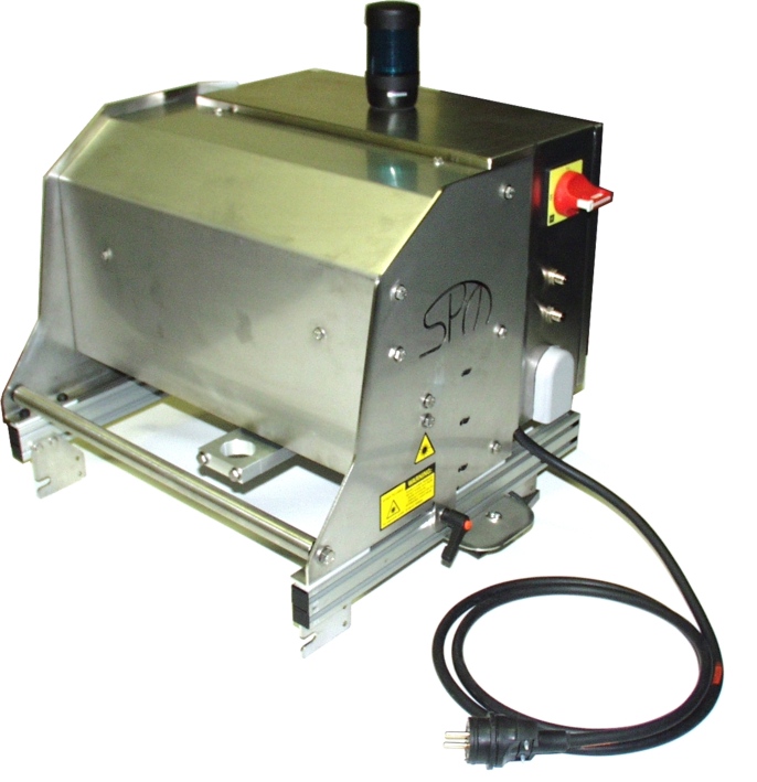Translateur inox SPM pour tête de jet d'encre - marquage Aller et Retour - version double ligne disponible_0