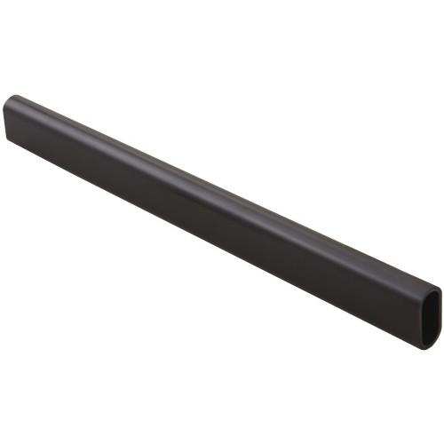 TUBE DE PENDERIE - OVALE - ALUMINIUM - NOIR - 3 M - 1019 SYNERCIA