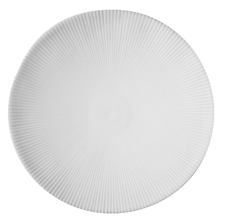 ASSIETTE PLATE ROND BLANC PORCELAINE Ø 30 CM CANOPEE PILLIVUYT