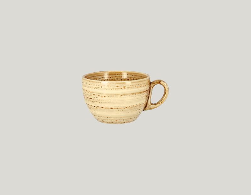 TASSE À CAFÉ BEIGE PORCELAINE 23 CL Ø 6,1 CM TWIRL RAK