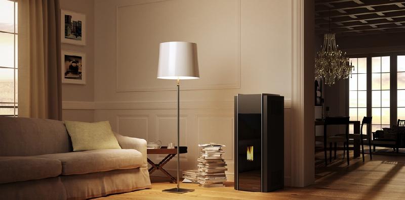 Poêle á granulés ecofire adagio 4,2kw - etanche_0