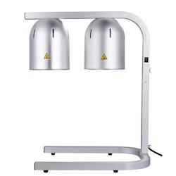 Astro Chauffe Frites Professionnel - 2 Lampes Infrarouge - aluminium CF2L_0