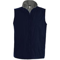 Bodywarmer doublé polaire  Record marine|gris T.M Kariban - M polyester 3663938072296_0