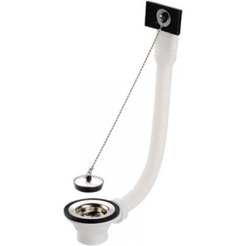 BONDE POUR ÉVIER UN BAC EN INOX AVEC TROP PLEIN - 0204015 NICOLL