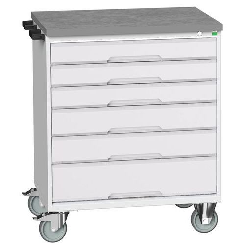 BOTT 1 SERVANTE VERSO DESSUS LINOLÉUM À TIROIRS 800X550X980MM - BOTT