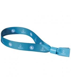 BRACELET PLASTIQUE FESTIVAL EL - BLEU - BRACELETS PERSONNALISÉS POUR FESTIVALS