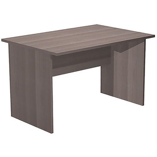 BUREAU DROIT PIEDS PANNEAUX FAST - 120 CM - FRÊNE - FRÊNE