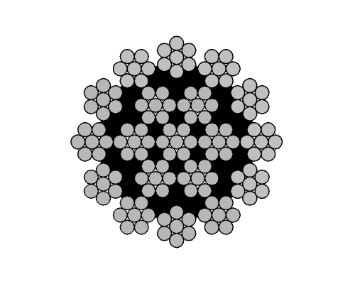 Câble inox antigiratoire 18 torons de 7 fils - Sylev - spécialisé dans le négoce et la conception de systèmes de levage_0