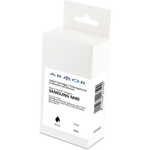 CARTOUCHE D'ENCRE REMANUFACTURÉE SAMSUNG M40 - NOIR