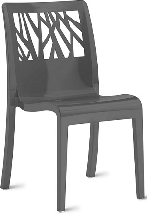 Chaise Végétal Grosfillex - Modèle empilable pour intérieur et extérieur - Plusieurs coloris disponibles_0