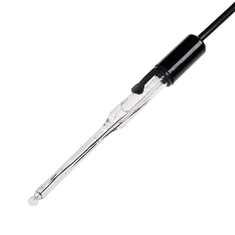 CHAUVIN ARNOUX - Electrode de mesure pH BV41H - Terminaison sphérique - Corps en verre - Diam. 12x110 mm - Connectique BNC_0