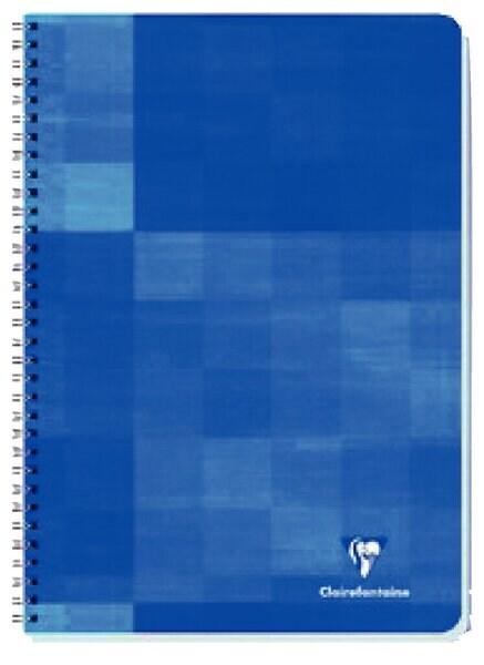 Clairefontaine Lot de 5 Carnet Metric A5, 180p./90 feuilles 90 g/m² reliure intégrale, ligné 8mm - 8546C_0