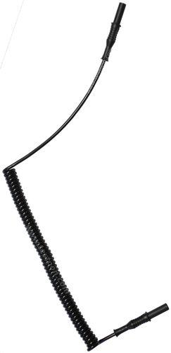 CORDON DE MESURE DE SÉCURITÉ SPIRALÉ M-M DIAM.4MM - 21-120 CM - NOIR - PJP2310SPIPUR21-N