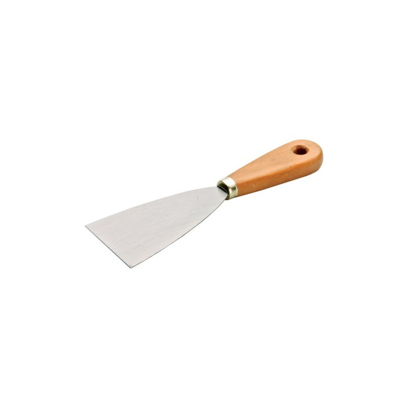 COUTEAU PEINTRE EN ACIER MANCHE EN BOIS 3CM - NESPOLI - 48315 3