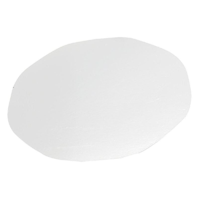 Couvercle carton blanc pour barquette 58825 25x19,5cm - par 500_0