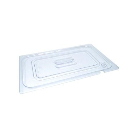 Couvercle Tritan GN 1/1 avec poignée et encoche pour cuillère - Gastroland - transparent 3701666003943_0