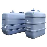 CUVE DE STOCKAGE PEHD DOUBLE PAROI GNR 1500 ET 2000 L SANS ÉQUIPEMENT