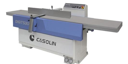 Dégauchisseuse Casolin PF 530 Digit - largeur 530 mm - moteur 4 kW - précision et faible bruit_0