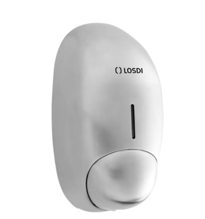 Distributeur de savon liquide en vrac - acier inox brossé - Paris 900 ml - anti-vandalisme et polyvalent_0
