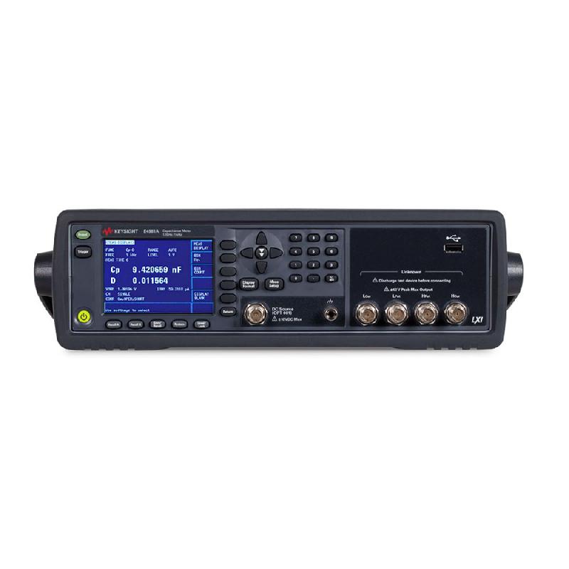 Capacimètres Keysight E4981A - 120 Hz / 1 kHz / 1 MHz - Mesures fiables et grande vitesse_0