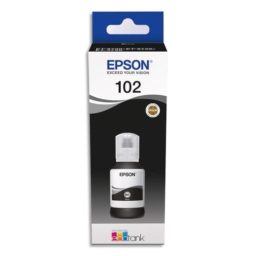 Epson bouteille jet d'encre 102 EcoTank - pigment black (T03R1) - C13T03R140 - compatible EcoTank ET-2700 à ET-4750_0