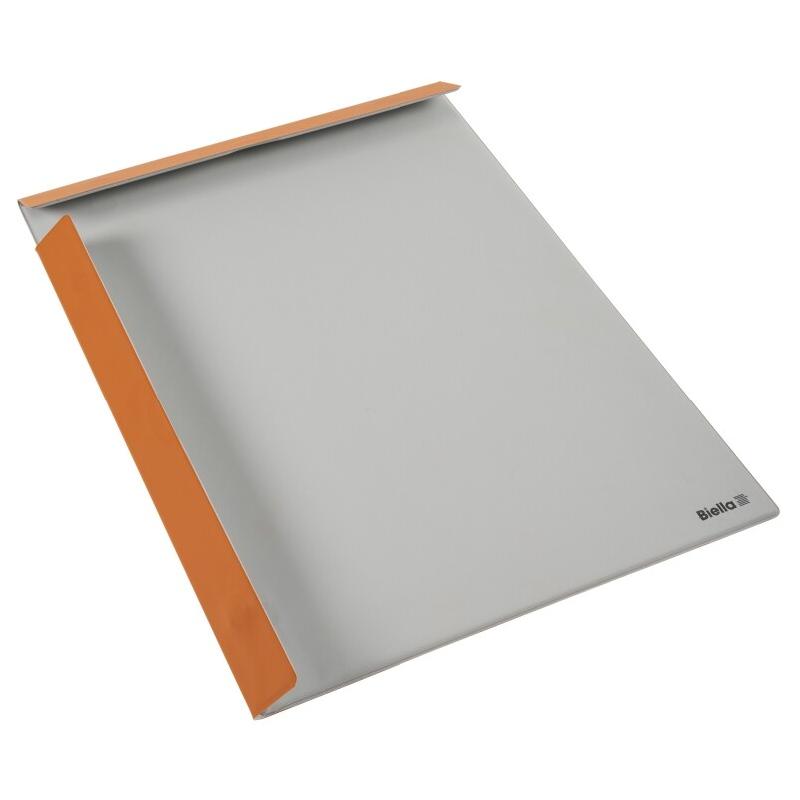 Exacompta Porte-bloc aimanté PVC A4, coloris orange - 3130630193944_0