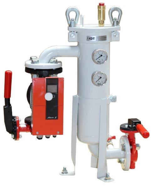 Filtre désemboueur magnétique en acier mécano-soudé - ECOMAG'NEO - Raccordement DN32 ou DN50 - Circulateur Salmson_0