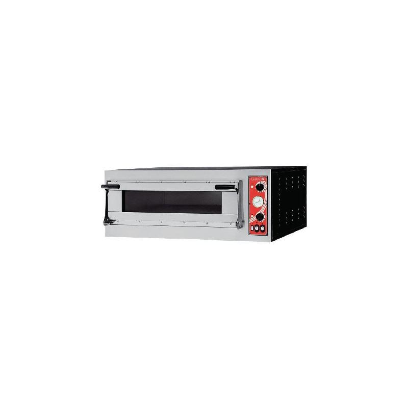Four inox 1 chambre de 4 pizzas (Ø)350 mm, 220 V & 400 V_0