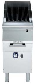Grillade gaz 400 mm sur soubassement fermé - panneaux acier inoxydable AISI 304 - brûleurs 3 branches - 371237_0
