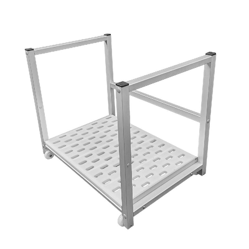 ITALCONCEPT L2G Rayonnage Sous Plonge Roulant 1 Niveau 510mm x 1058mm x 480 mm - 3616350245793_0