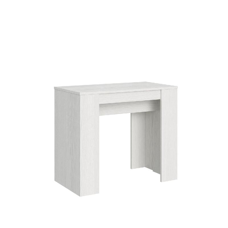 Itamoby Console Extensible 90X48/204 Cm Basic Small Frêne Blanc - blanc VE090COBAS204-BF_0