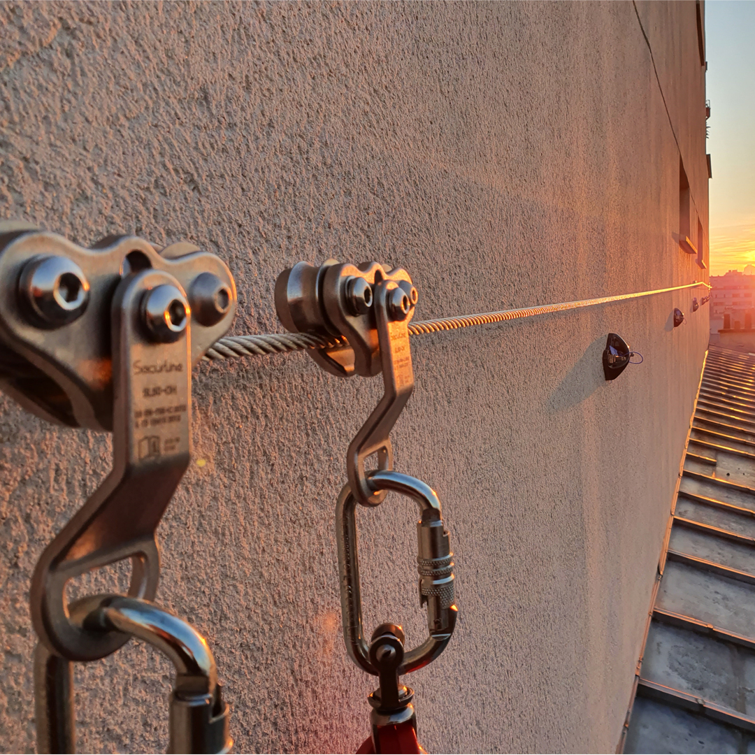 Ligne de vie horizontale over-head - SecurLine_0