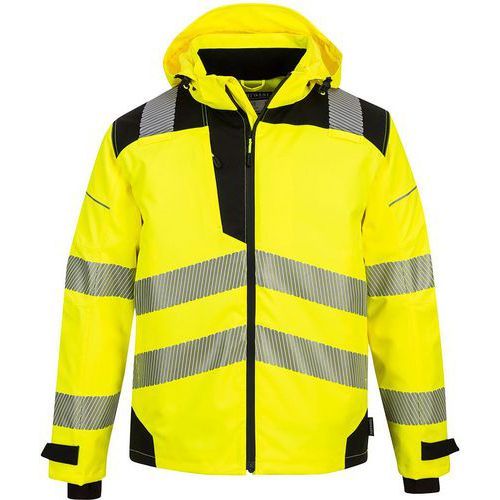 VESTE IMPER-RESPIRANTE EXTREME HI-VIS PW360 NOIR/JAUNE XXL - PORTWEST