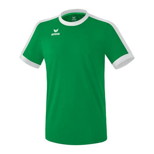 MAILLOT DE FOOT - ERIMA - RETRO STAR ÉMERAUDE/BLANC