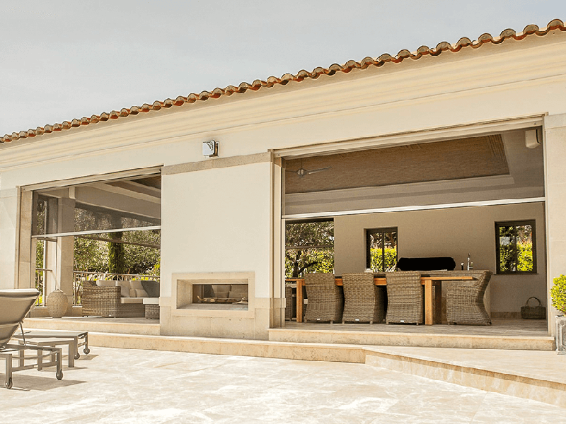Moustiquaire ZIP Coffre 85 Électrique Somfy Verticale Extérieur pour Fenêtre et Baie Vitrée Sur Mesure Référence: Moustiquaire ZIP 85 Somfy_0