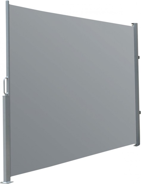 Brise-vue déroulable 180 x 300 cm - gris anthracite - Royal Gardineer NX5211-902 - store vertical ou horizontal_0