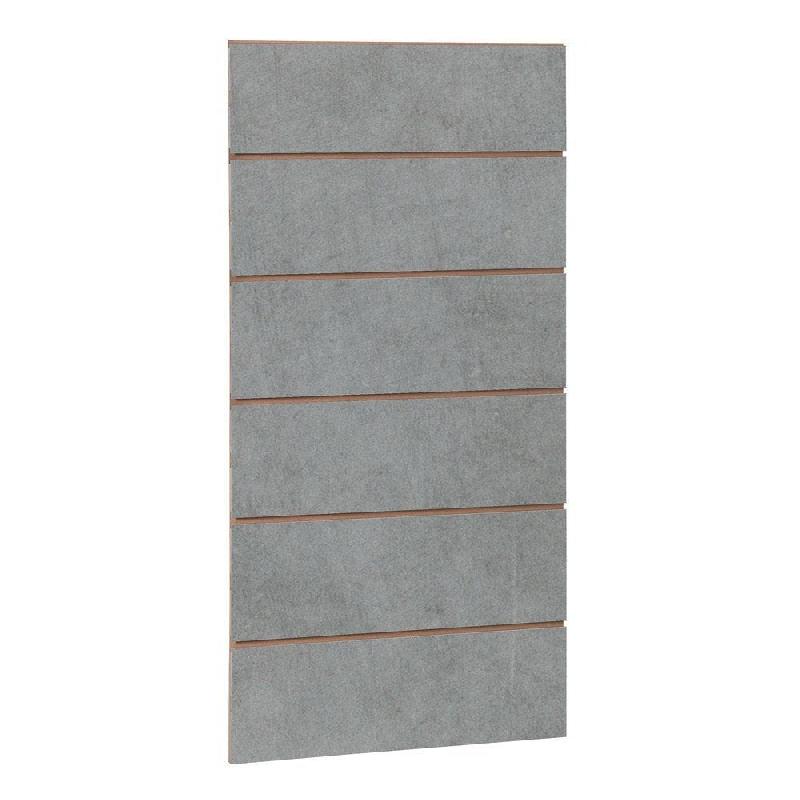 Panneau rainuré R20 L59,5xP120cm épaisseur 18mm - béton_0