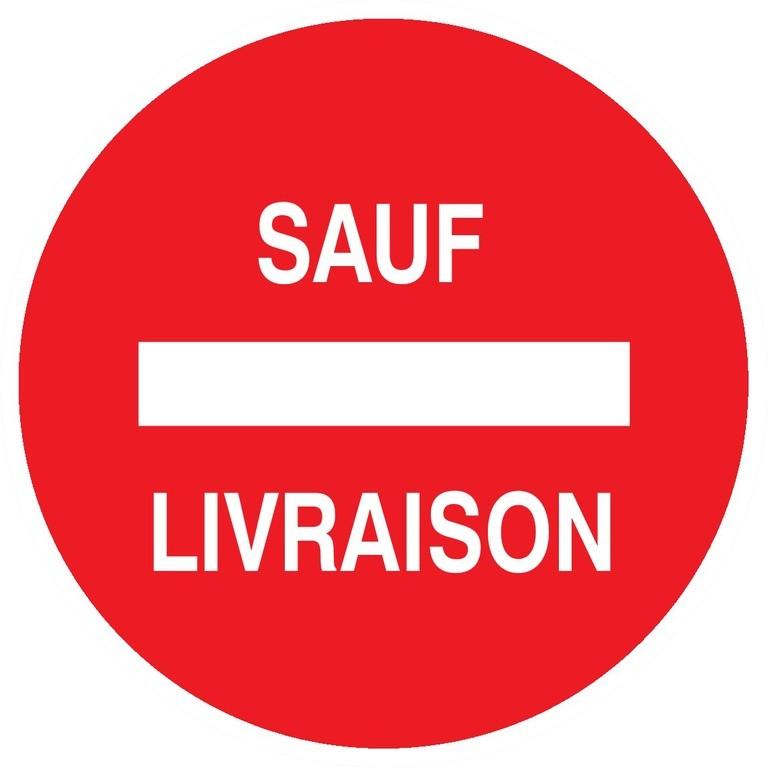 Panneaux adhésifs ronds 420 mm interdictions obligations - ADPNR-TL05/SISL_0