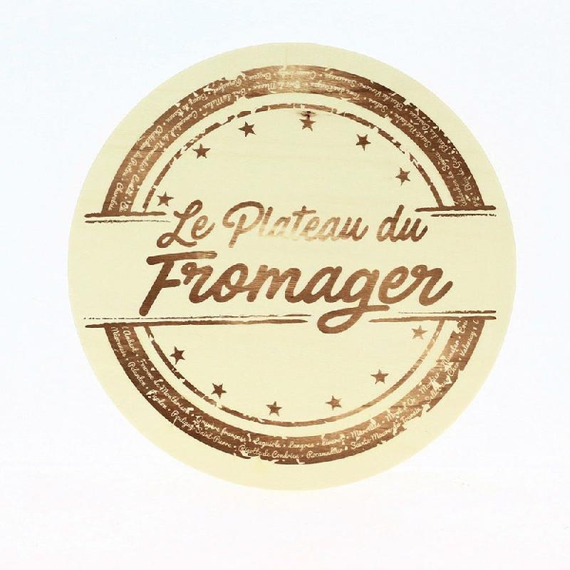 Plateau bois rond 