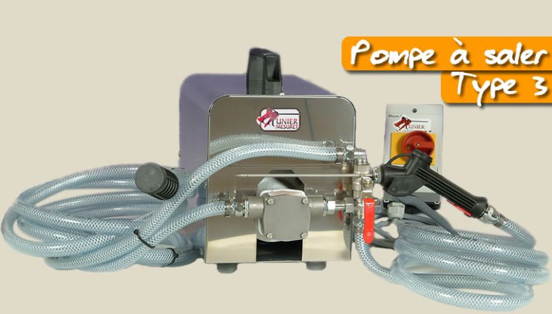 Pompe à saumure électrique - Prunier-Mesuret - Type 3 - Débit constant et corps inox_0