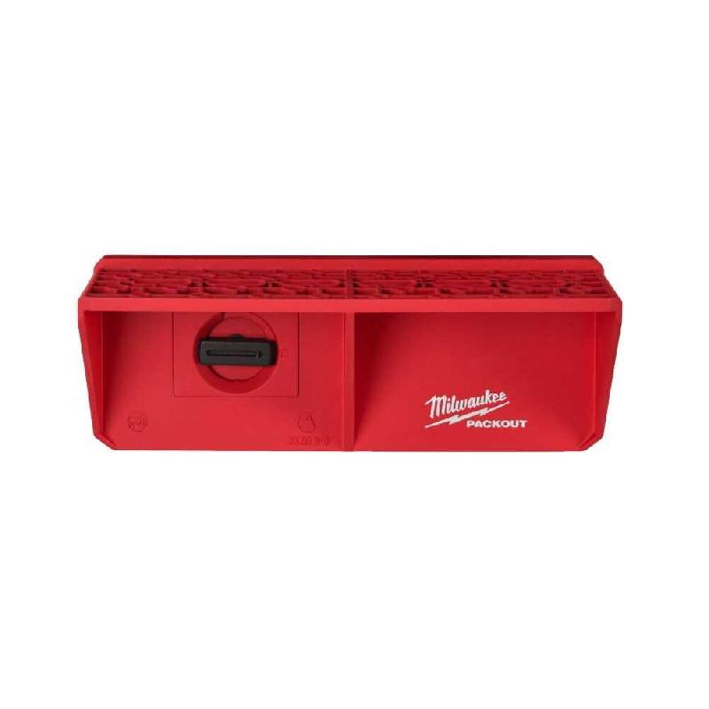 Porte-tournevis PACKOUT polypropylène rouge 24,1 x 10,2 x 8,9 cm MILWAUKEE - rouge polyester 827490_0