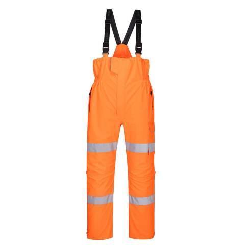 PORTWEST S594 COTTE À BRETELLES CONDITIONS EXTRÊMES ORANGE - TAILLE XXXL