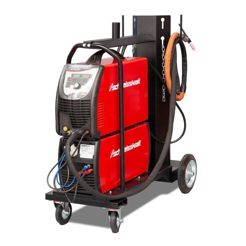 Poste à souder professionnel Schweisskraft 323 AC/DC IMPULSION - TIG Inverter avec mémoire 9 programmes et refroidissement optionnel_0