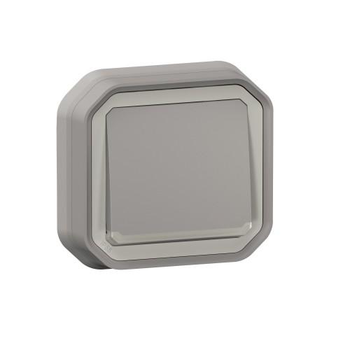 POUSSOIR NO LUMINEUX COMPLET ENCASTRÉ 10 A ÉTANCHE PLEXO LEGRAND