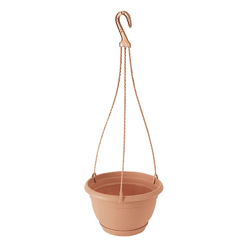 Prosperplast - Jardinière suspendue AGRO 1,2 L - 18x18x11,5 cm, coloris Terre cuite - orange plastique polypropylène ZA2928_0