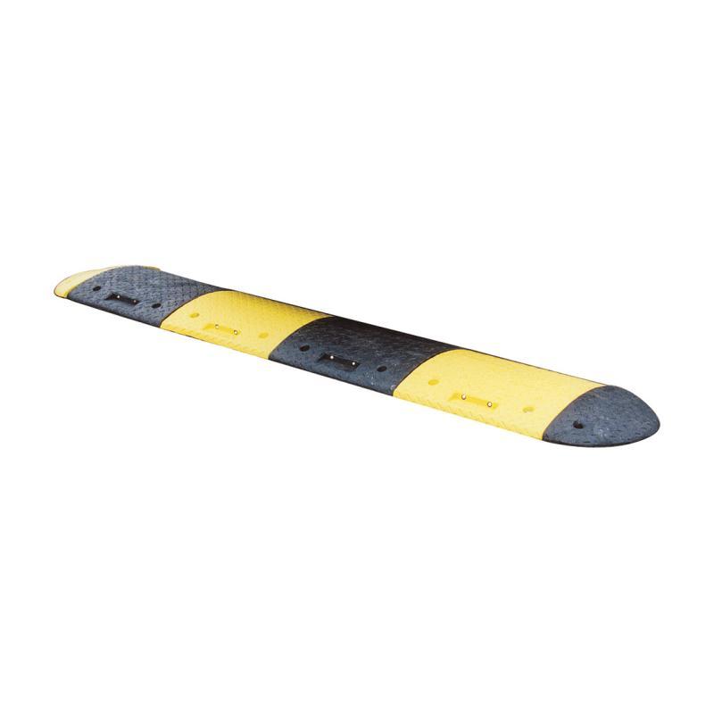 Ralentisseur de vitesse ht 70 mm - ref : 111515 - modules jaune et noir avec yeux de chat_0