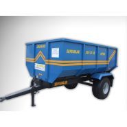 Remorques agricoles pour transport de fumier - Sayginlar - Acier 3 mm - Certifiées CE et TSE_0
