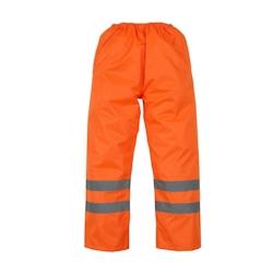 Surpantalon haute visibilité imperméable YOKO orange fluo T.3XL Yoko - XXXL polyester 6933883210980_0