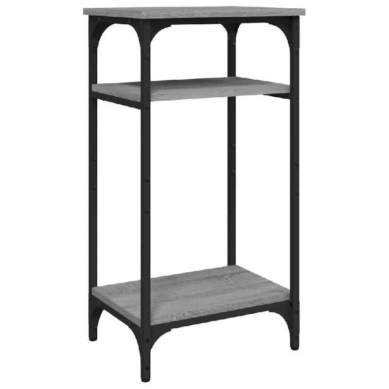 Table d'appoint Sonoma gris 40x30x75 cm Bois d'ingénierie Modèle Soleil Celeste Prime - 825800_0