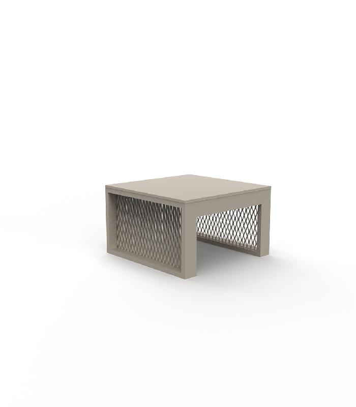 Table d'appoint THE FACTORY 50 x 50 - creme_0